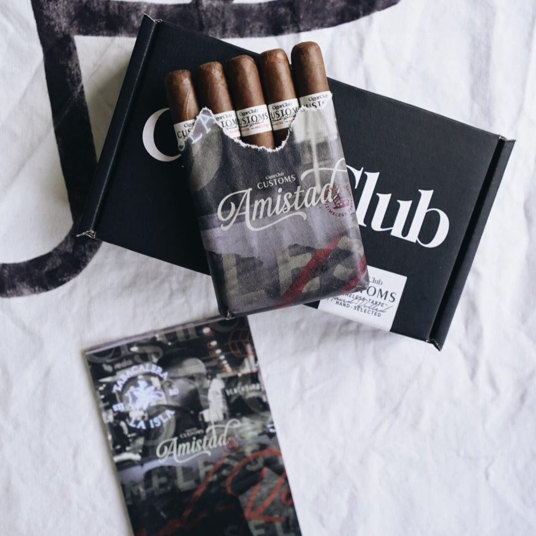 Cigar Club Customs [Annual Pre-Paid Gift] - [Cigar Club] - [cigar subscription]
